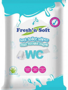 Freshnsoft Body Care-Islak Tuvalet Kağıdı 60-Yetişkin
