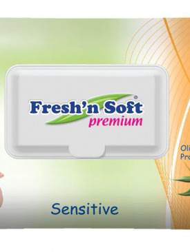 FRESHINSOFT PREMİUM ISLAK HAVLU- ZEYTİN YAĞI ÖZLÜ 60 1*24